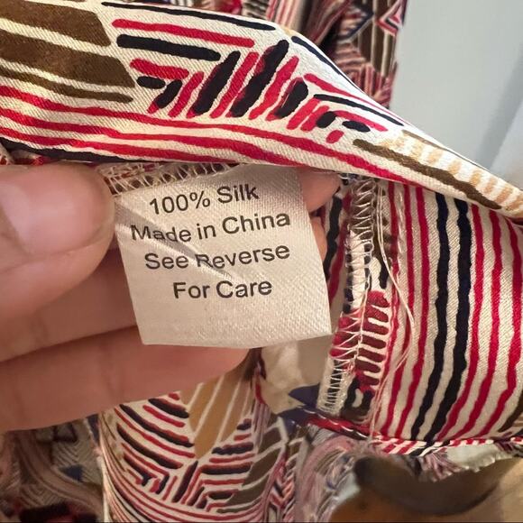 Parker Silk Dress M - Picture 4 of 4